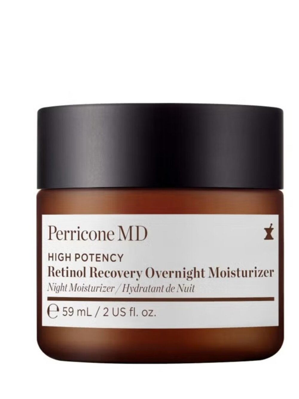 Perricone MD High Potency Retinol Recovery Overnight Moisturizer 2oz" Brand New